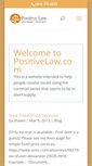 Mobile Screenshot of positivelaw.com